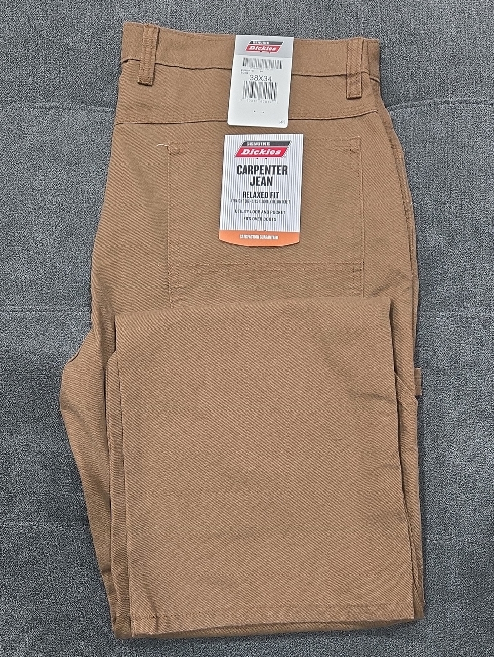Dickies Relaxed Fit Carpenter Pants - Tan